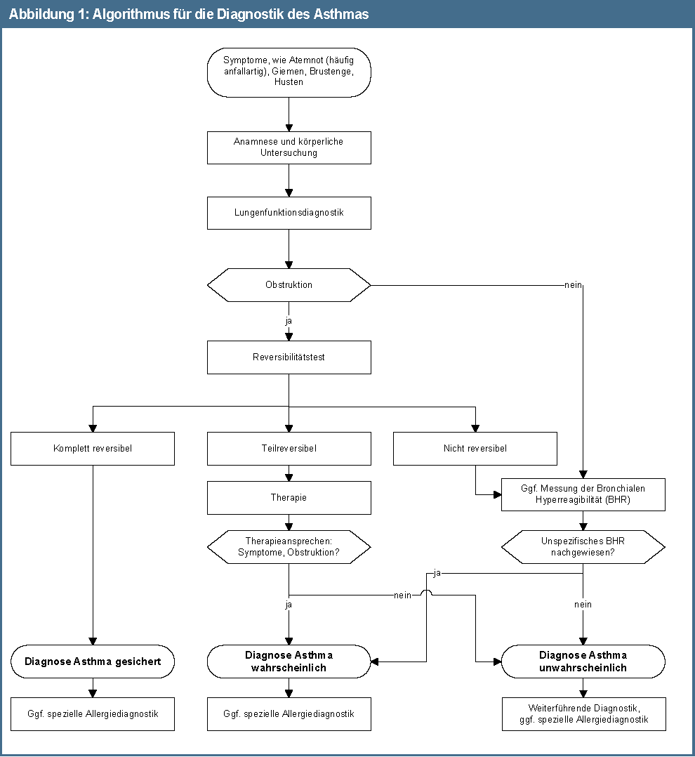 Algorithmus Asthma